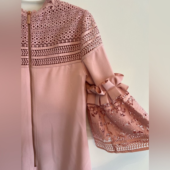💖 Ted Baker blush pink dress Size 2 (US 4-6) - Picture 7 of 17